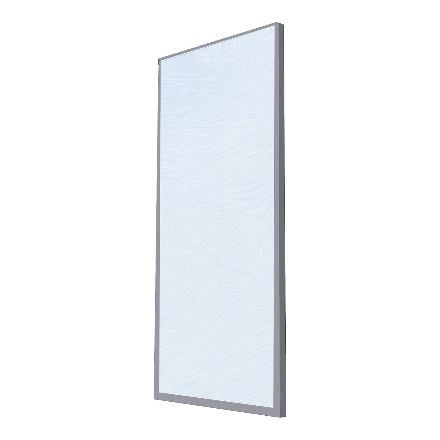 Modular partition, glass wall section, single pane, extra cost, single pane safety glass.