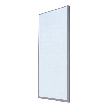 Modular partition, glass wall section, single pane, extra cost, single pane safety glass.