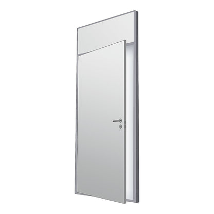 Modular partition, door module, with single door, without glass window.