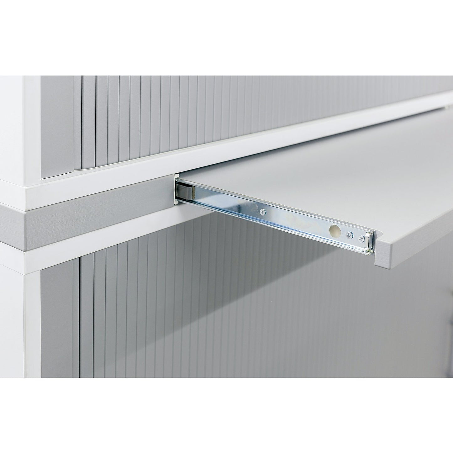 Pull-out tray, WxD 1200 x 400 mm, silver.