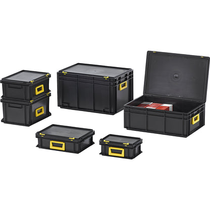 Multi-purpose case, polypropylene, LxWxH 400 x 300 x 233 mm, pack of 2.