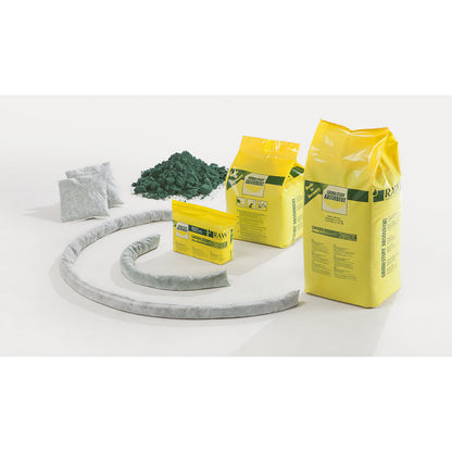 Universal absorbent concentrate, granulate in sack, 50 l, pack of 2.