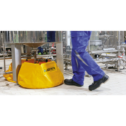 POP-UP emergency folding tray, special vinyl tarp with foam ring, sump capacity 568 l.