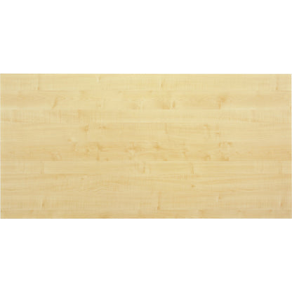 Desk, electric height adjustment, straight, WxD 1800 x 800 mm, maple.