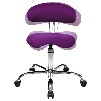 SITNESS 40 stool, 3 dimensional motion, purple.