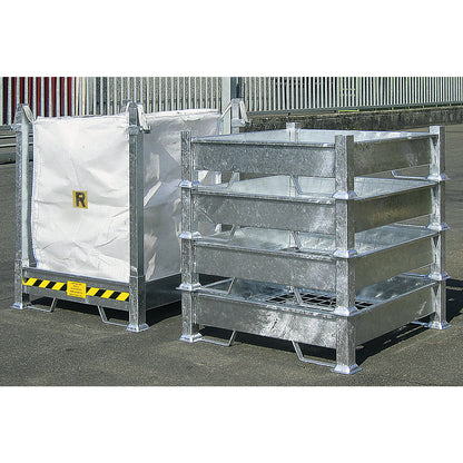 Big bag pallet, LxW 1070 x 1070 mm, max. load 1000 kg.