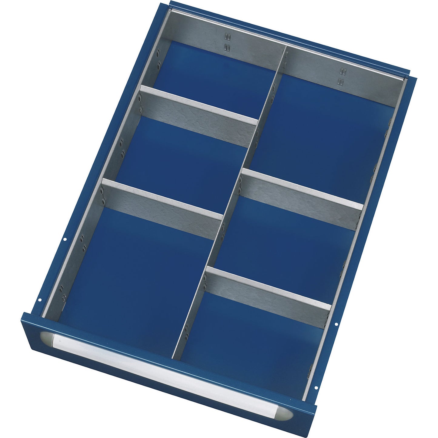 Drawer divider set, 1 partition wall, 4 cross dividers, for height 60 / 90 mm.