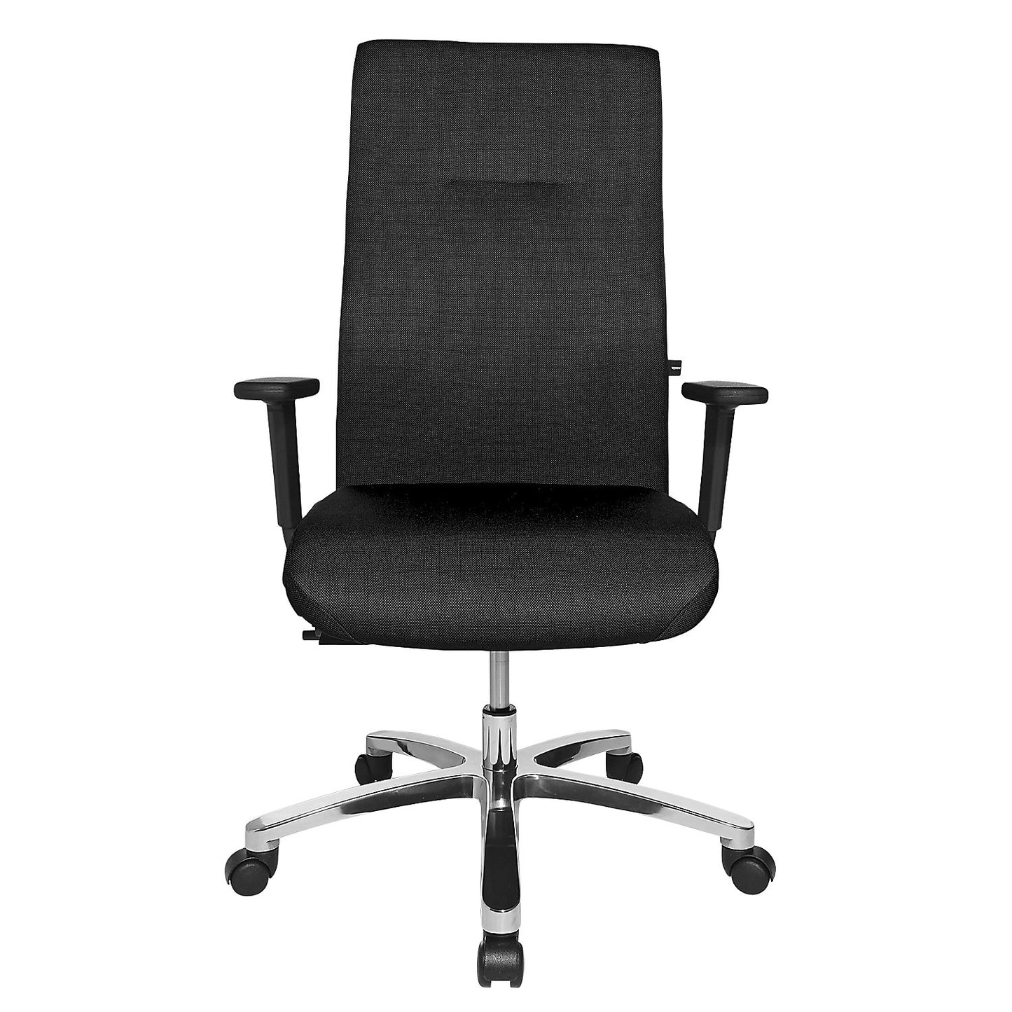 BIGSTAR20 operator swivel chair, point synchronous mechanism, max. load 150 kg, black.