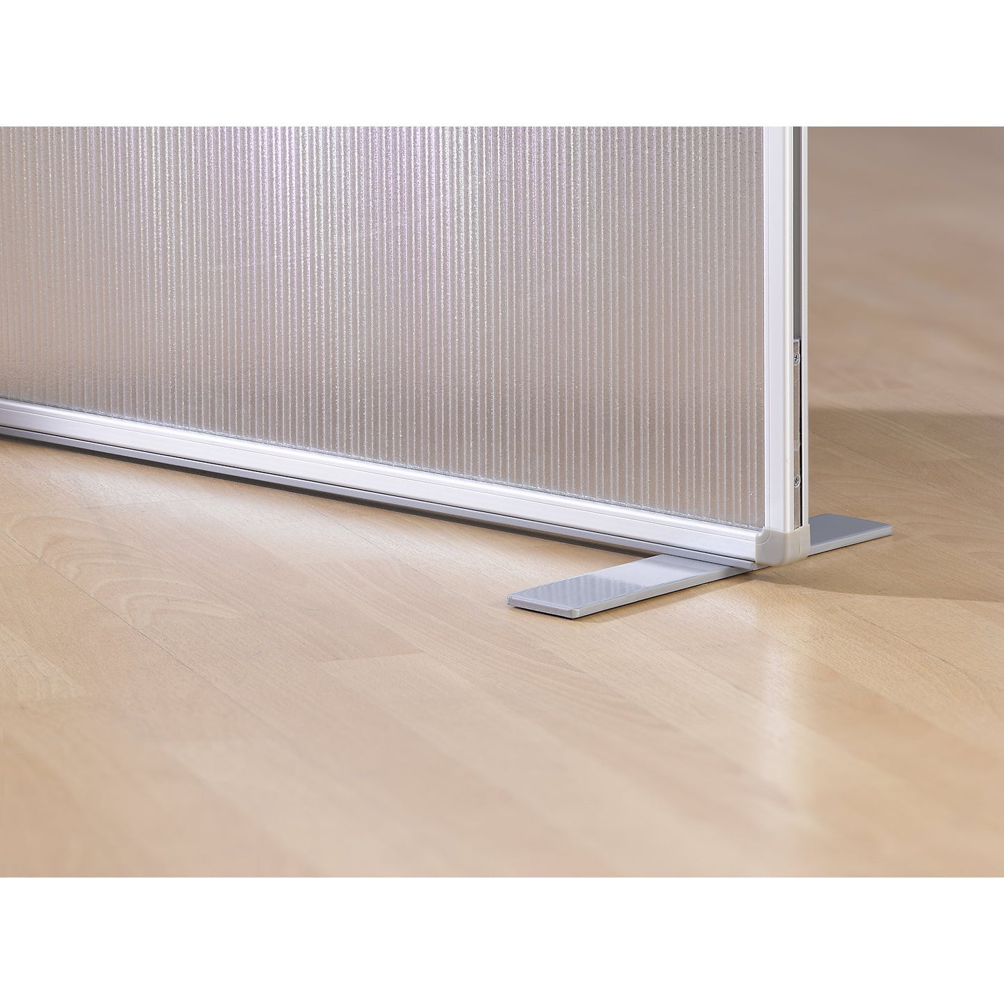 Room divider, with fabric surface, HxWxD 1800 x 1250 x 350 mm.