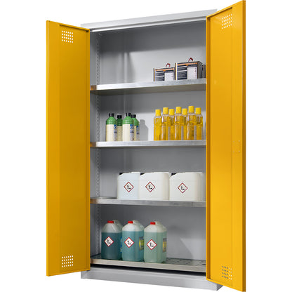 Environmental cupboard, height 1800 mm, 3 tray shelves, 1 base sump tray.
