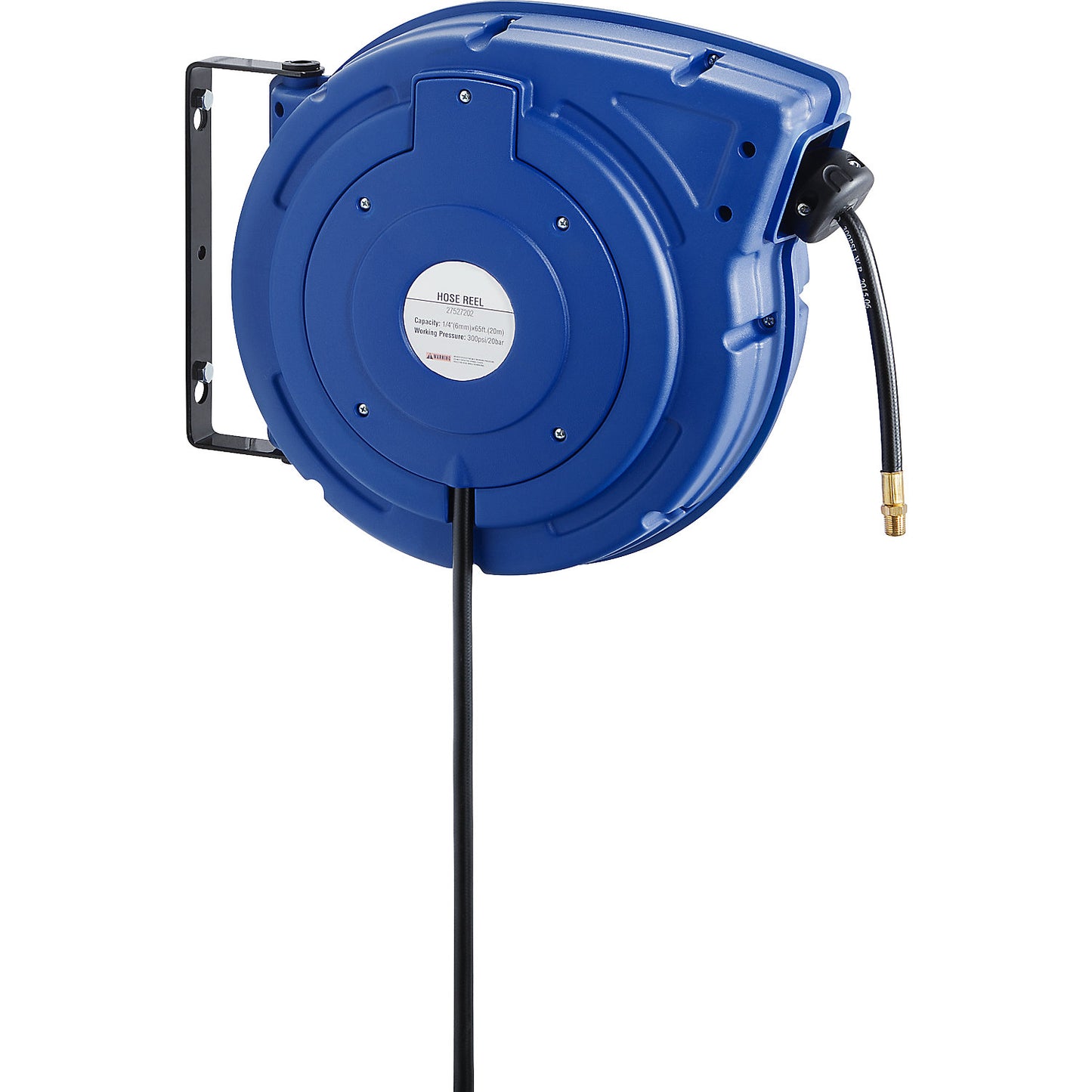Hose reel, for indoor and outdoor use, hose length 20 m, external connection G1/4''.
