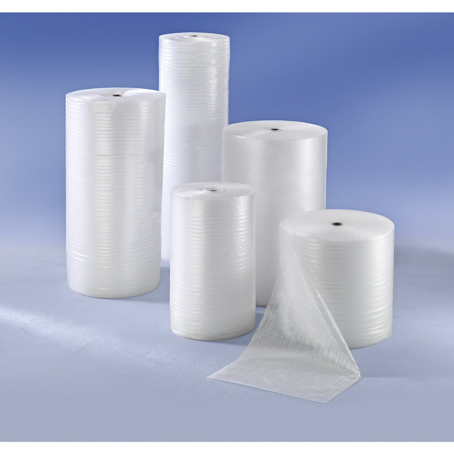 Bubble wrap film, 2 layer, 50 µm, roll width 1500 mm, length 100 m.