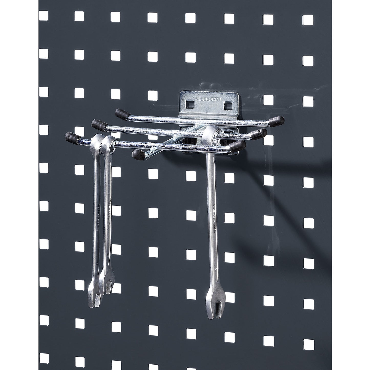 6-way holder, with protective cap, WxD 170 x 170 mm.