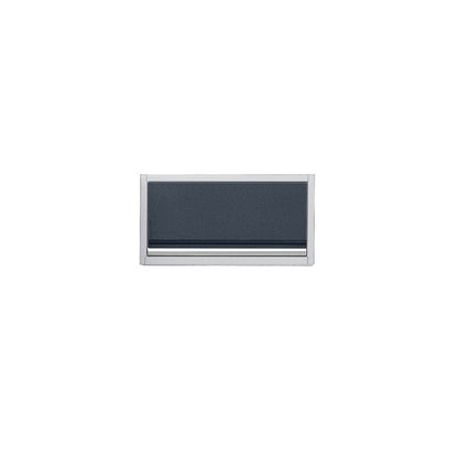Wall mounted cupboard with front flap, HxWxD 350 x 680 x 280 mm, for mounting on perforated panels.