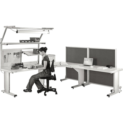 WB workbench, with electric height adjustment, WxD 1500 x 800 mm.