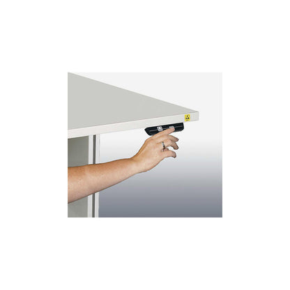 WB workbench, with electric height adjustment, WxD 1800 x 800 mm.
