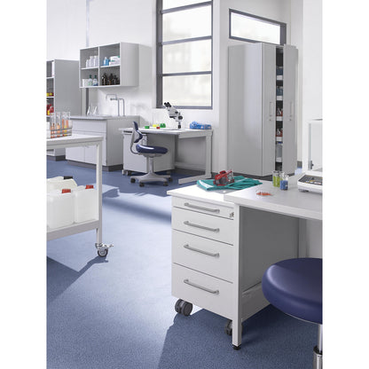 Laboratory weighing table, max. load 200 kg, WxDxH 900 x 750 x 750 mm.