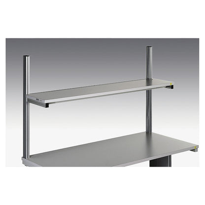 Add-on shelf, light grey, width 1800 mm.