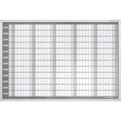 MANAGER yearly planner set type CC, 7-day week with division into 365 days, WxH 920 x 625 mm.