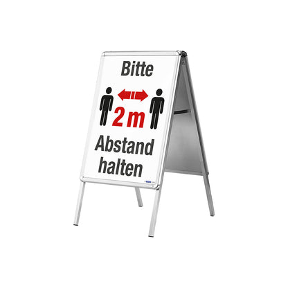 Display stand, type SP, aluminium, A0.