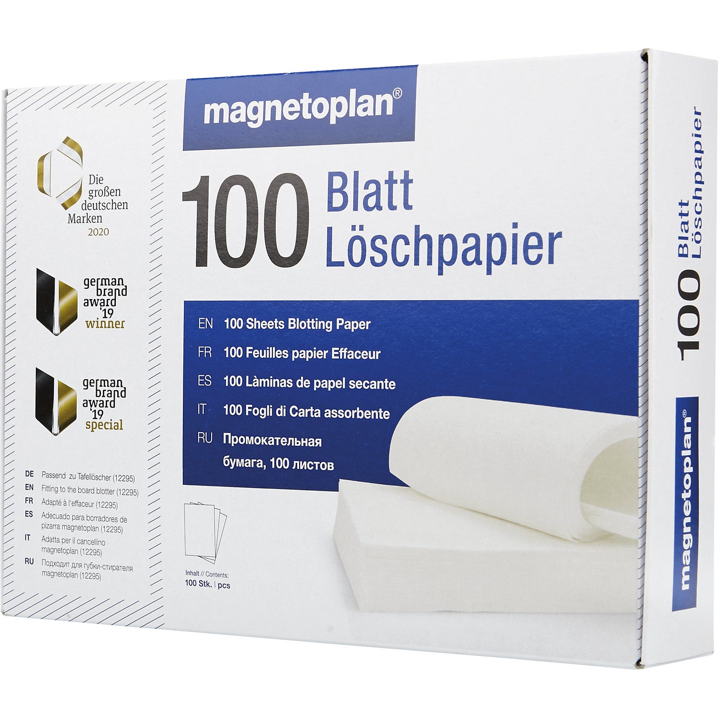 ferroscript® blotting paper, pack of 300, for board erasers.