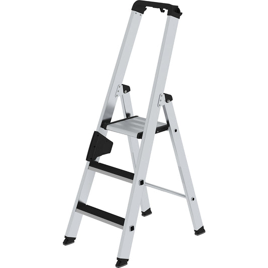 CLIP-STEP step ladder, single sided, ribbed, 3 steps.