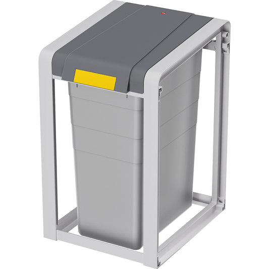 ProfiLine Eco recyclable waste collector system, flexible, capacity 1 x 38 l, WxHxD 350 x 560 x 395 mm, standard module.