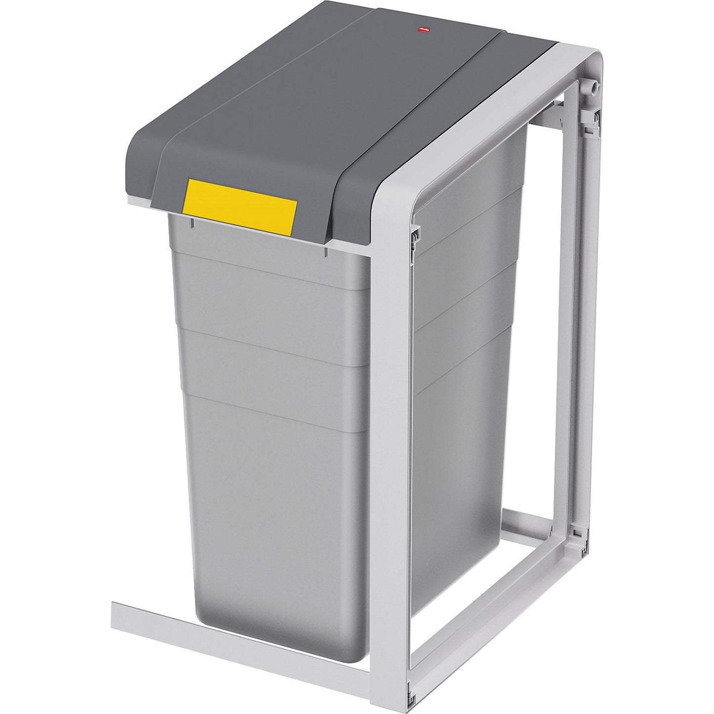 ProfiLine Eco recyclable waste collector system, flexible, capacity 1 x 38 l, WxHxD 355 x 560 x 395 mm, extension module.