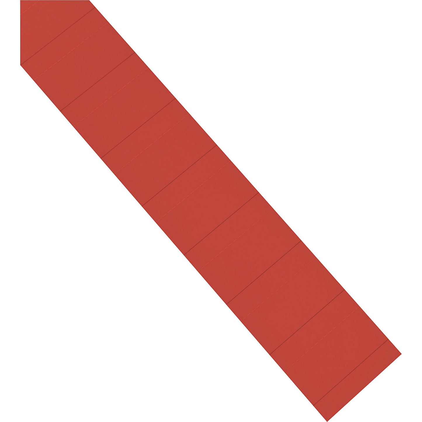 Plug in cards, 50 mm, pack of 630, red.