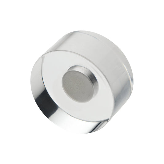 Designer magnet, acrylic, Ø 25 mm, pack of 12.