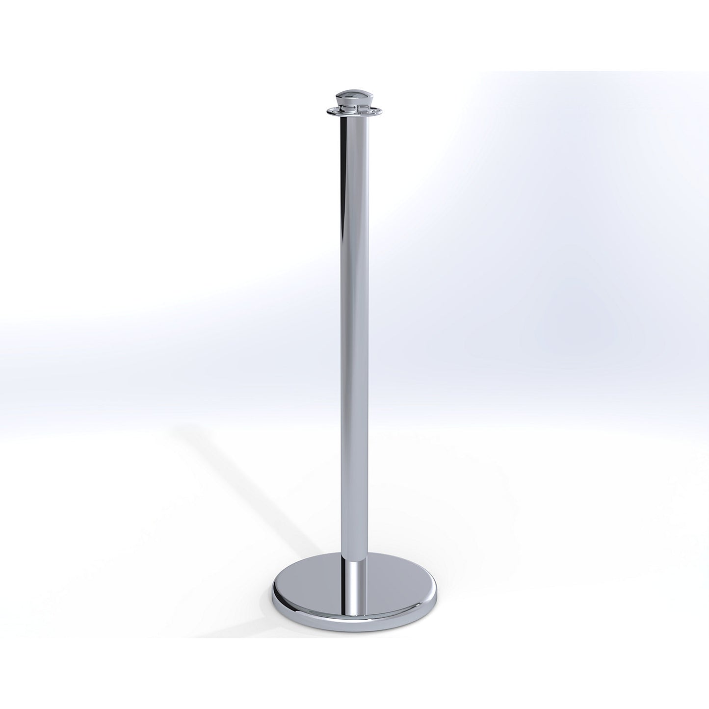 LUXOR cord post, height 950 mm, chrome.