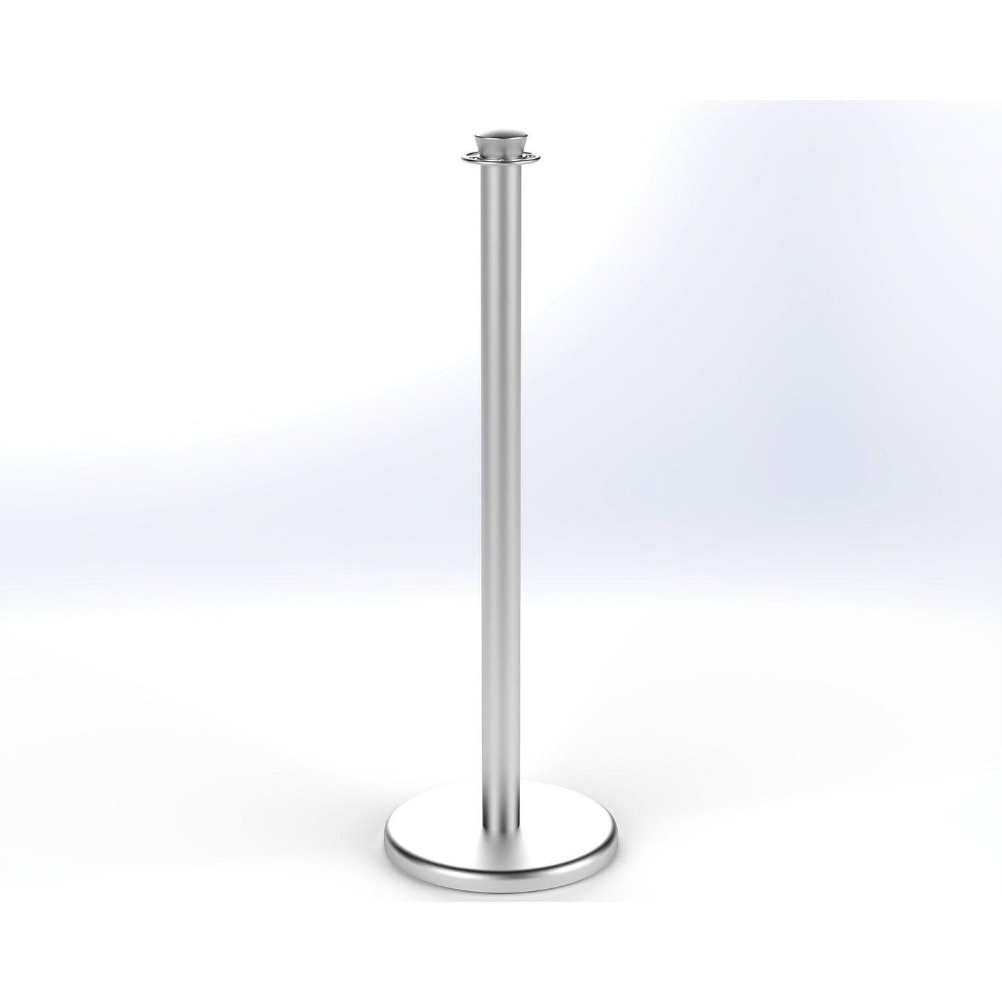 LUXOR cord post, height 950 mm, matt nickel finish.