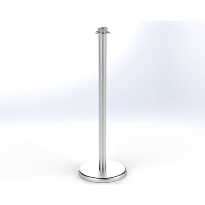 LUXOR cord post, height 950 mm, matt nickel finish.