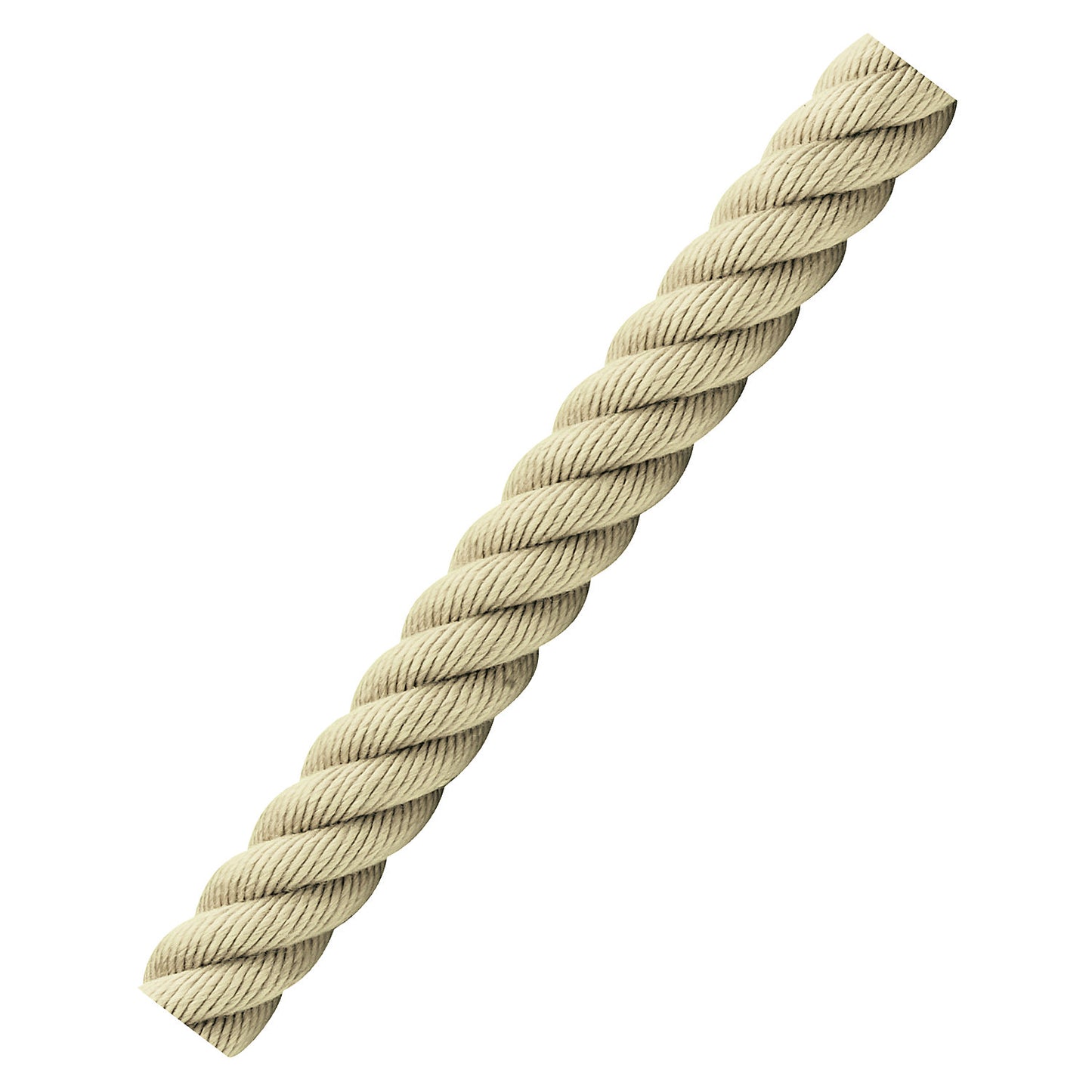 Barrier cord 1.5 m, chrome end caps, beige cord.