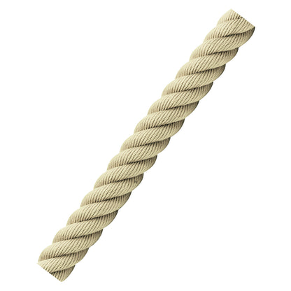 Barrier cord 1.5 m, chrome end caps, beige cord.