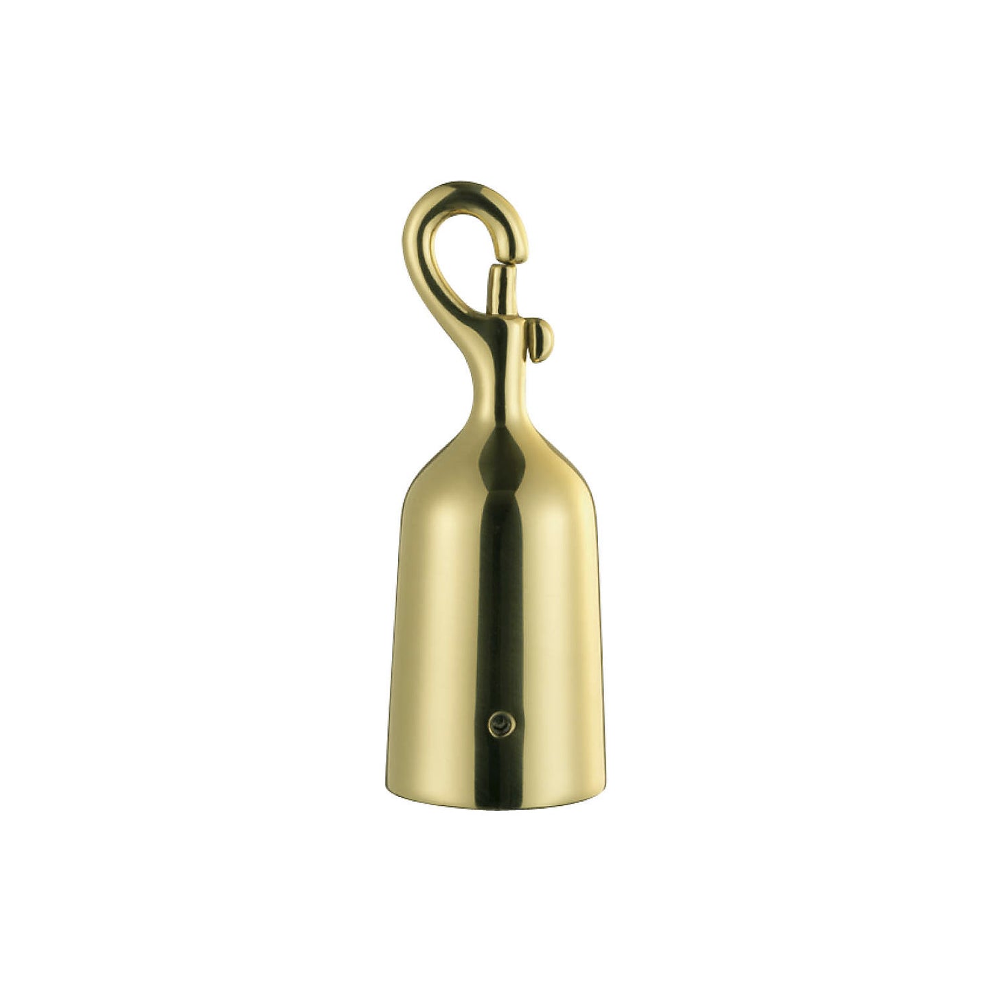 Barrier cord 1.5 m, brass end caps, beige cord.