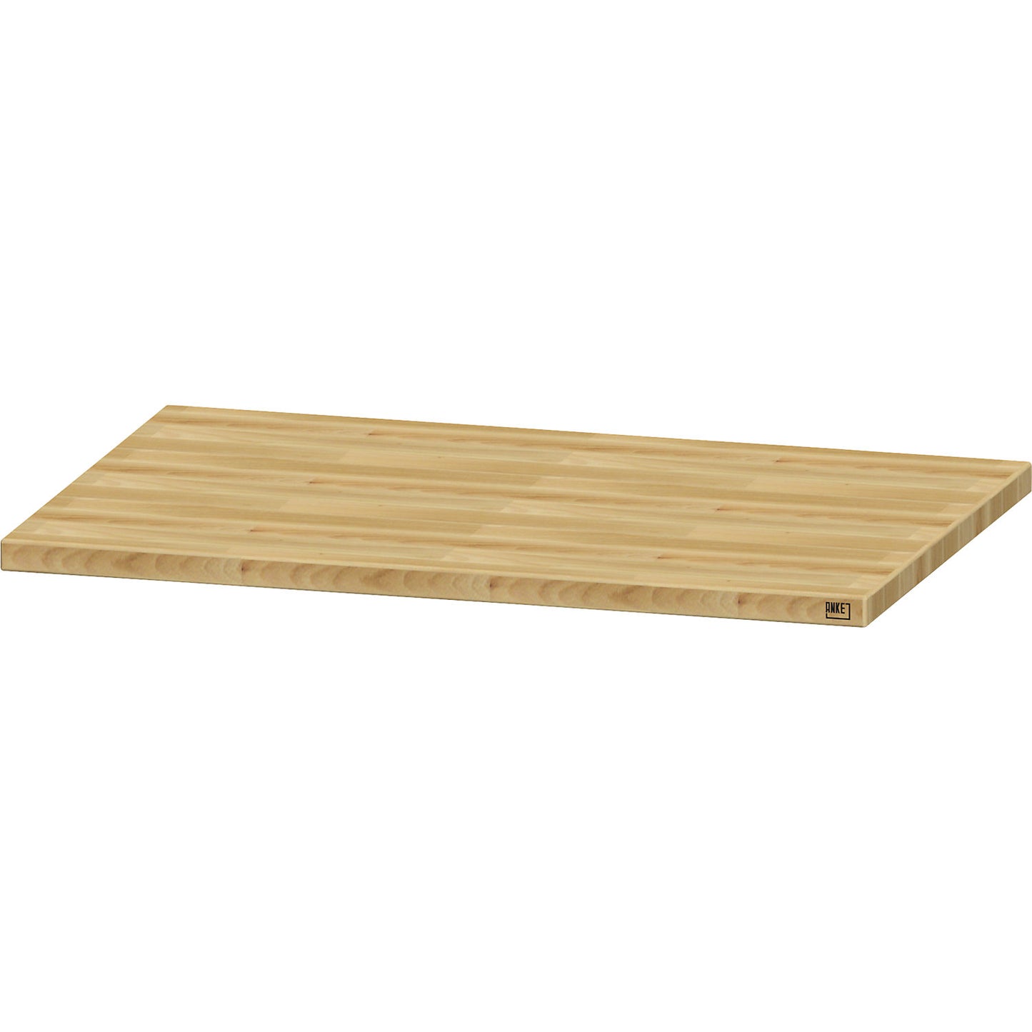 Worktop, solid beech, for 1 cupboard.