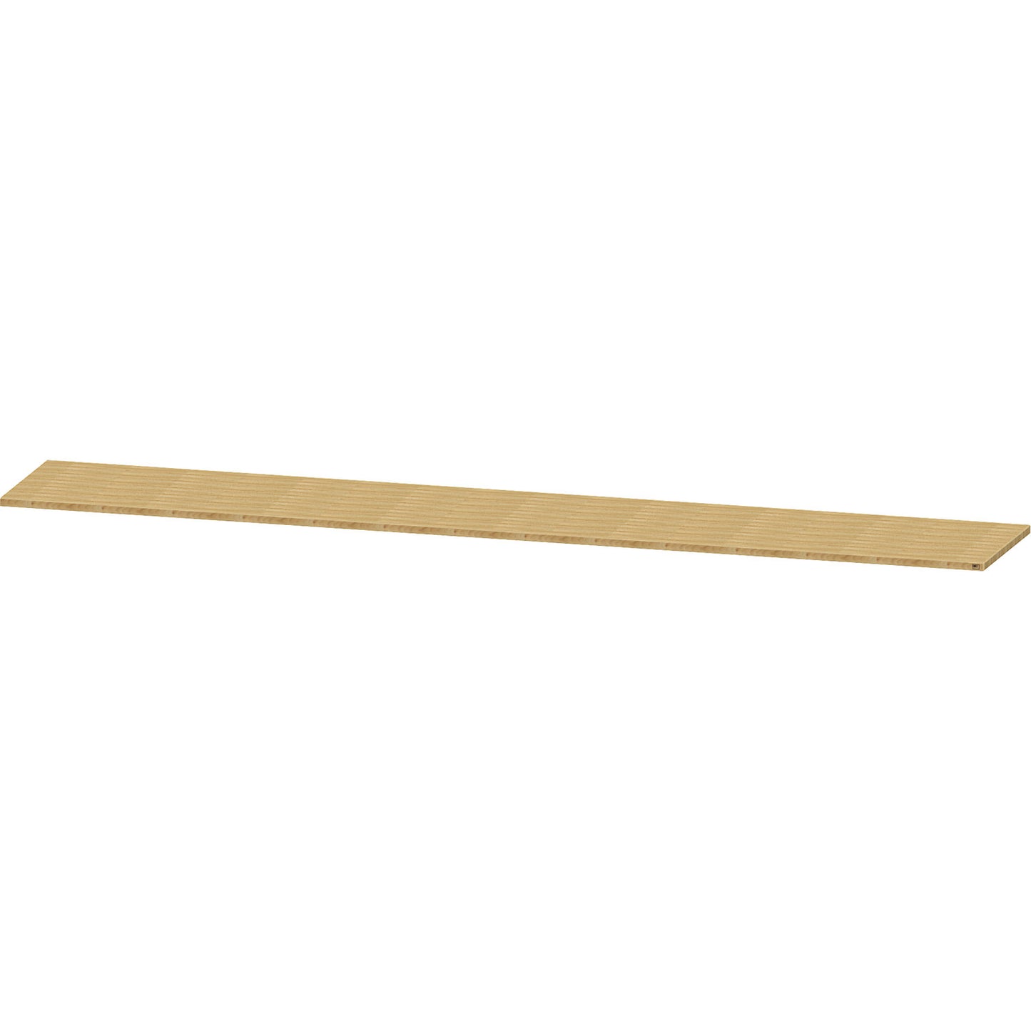Worktop, solid beech, for 4 cupboards.