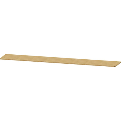 Worktop, solid beech, for 4 cupboards.