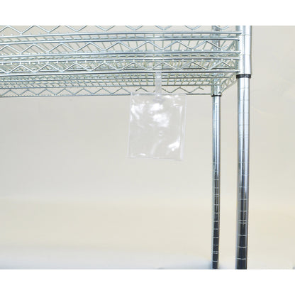 Document sleeve, with suspension tab, for A5, portrait format, short side open, pack of 50.