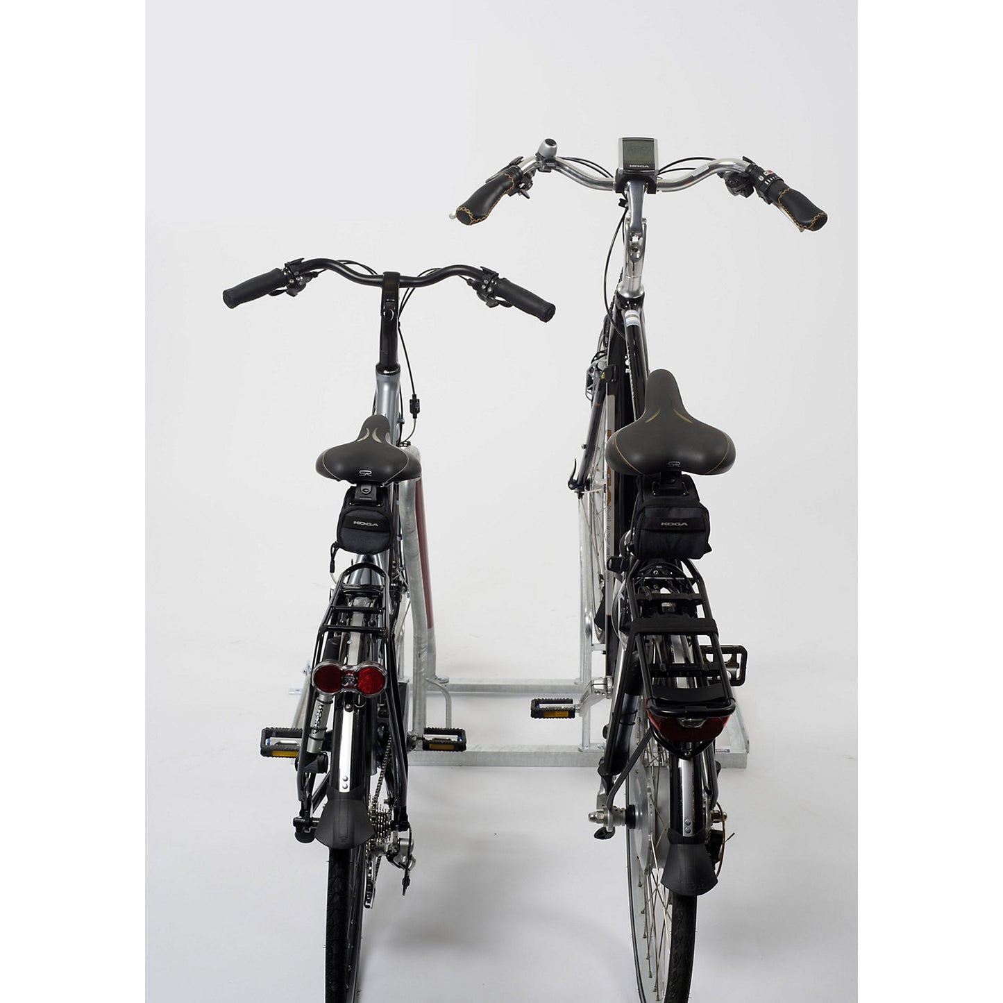 Lean-to bicycle rack, 2500 XBF, single sided model, 2 parking spaces.