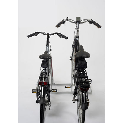 Lean-to bicycle rack, 2500 XBF, single sided model, 2 parking spaces.