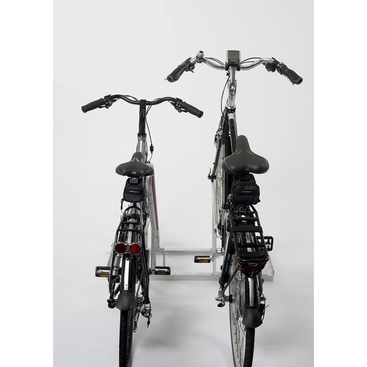 Lean-to bicycle rack, 2500 XBF, single sided model, 2 parking spaces.