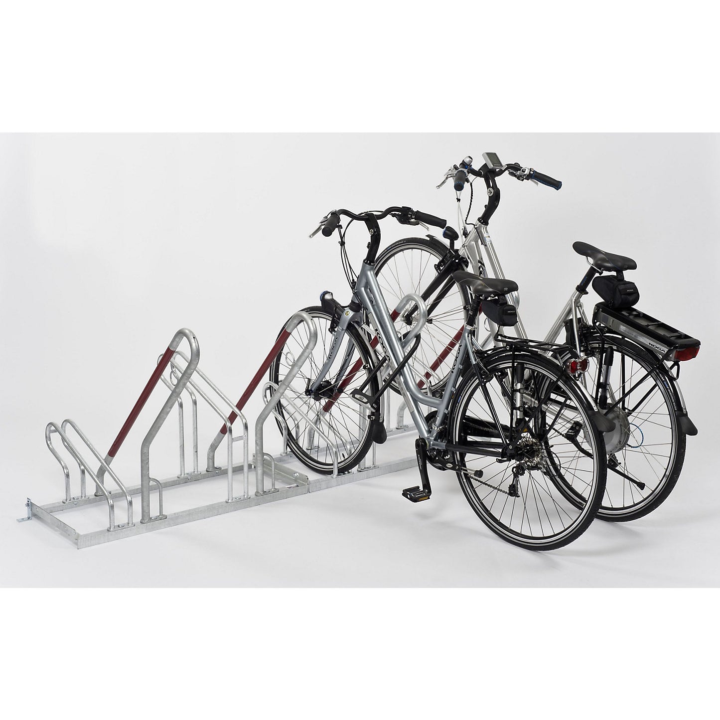 Lean-to bicycle rack, 2500 XBF, single sided model, 2 parking spaces.
