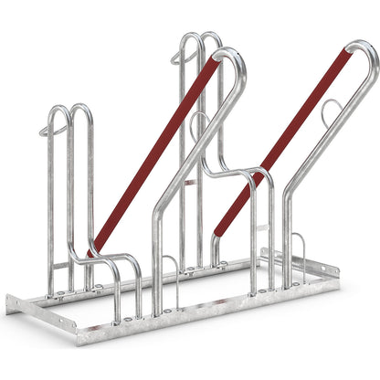 Lean-to bicycle rack, 4500 XBF, single sided model, 2 parking spaces.