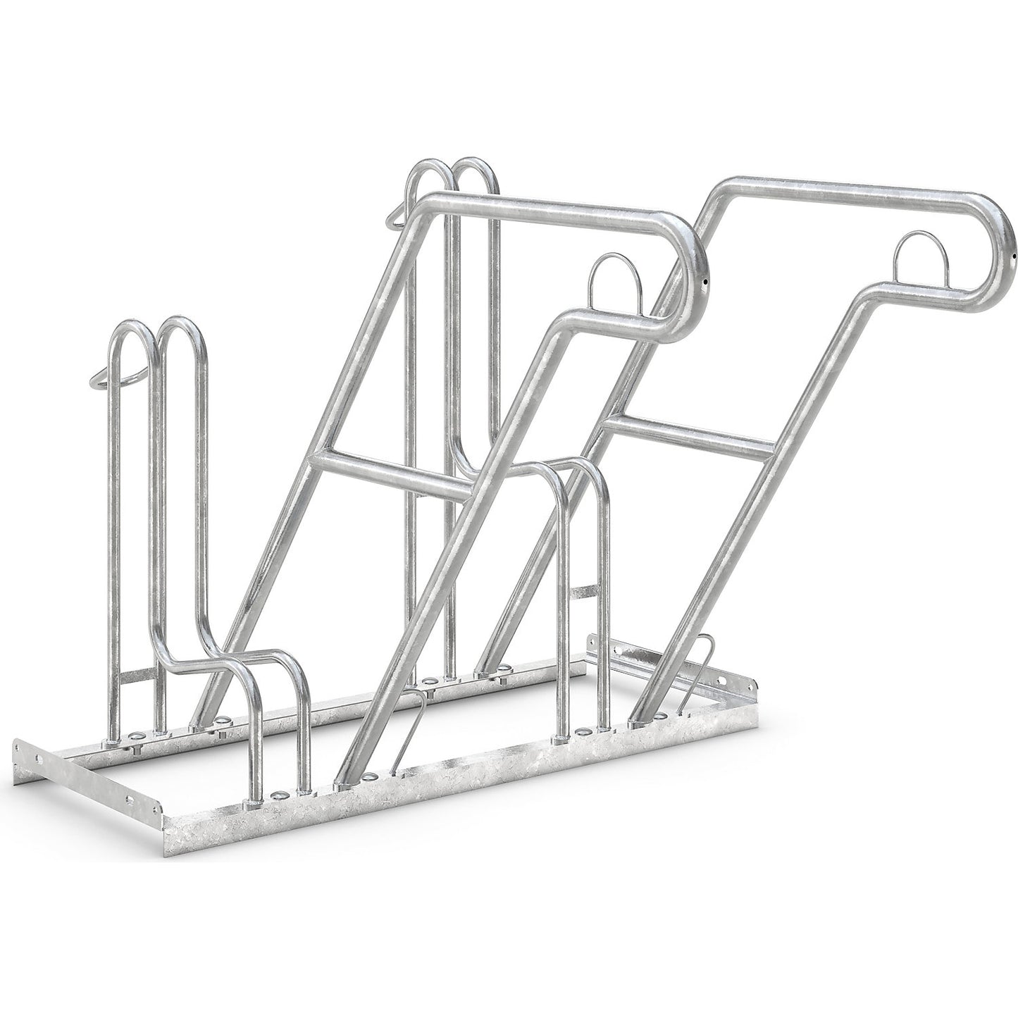 Lean-to bicycle rack, 4600 XBF, single sided model, 2 parking spaces.