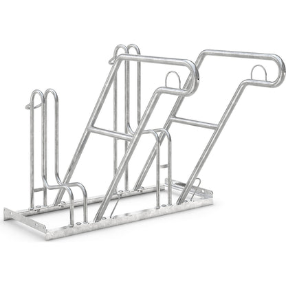 Lean-to bicycle rack, 4600 XBF, single sided model, 2 parking spaces.