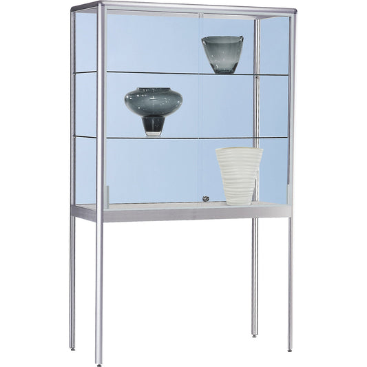 Glass cabinet, glass cabinet version, width 1200 mm, 2 sliding doors.