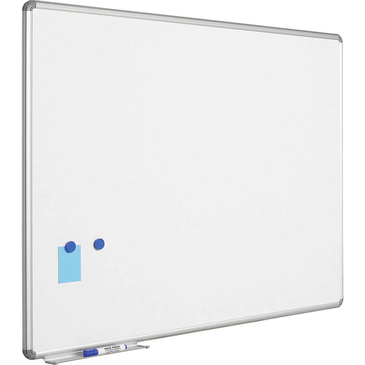Designer notice board, sheet steel, enamel, WxH 1200 x 900 mm.