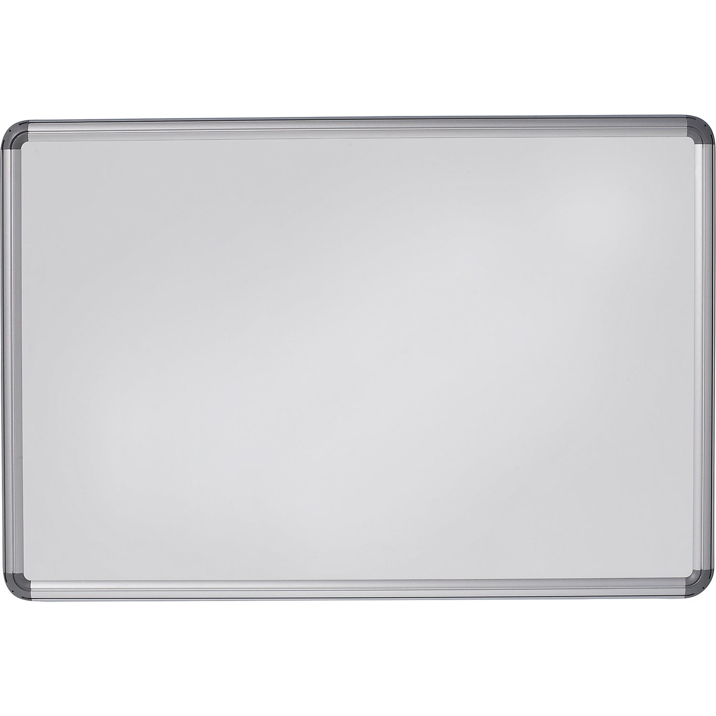 Designer notice board, sheet steel, painted, WxH 1200 x 900 mm, white.